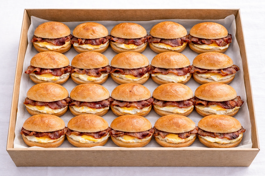 Bacon and Egg Slider Platter - Pack of 12