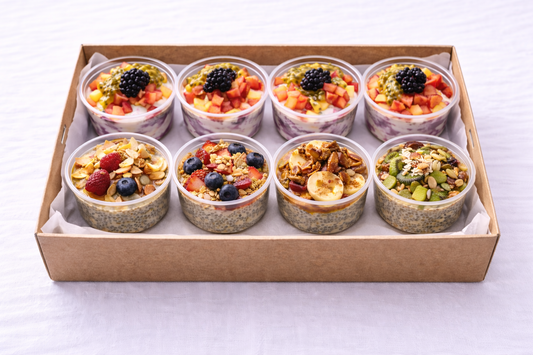 Berry Yogurt & Chia Breakfast Cups - Pack of 8