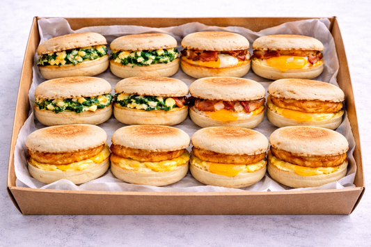 Breakfast Muffin Trio Platter - 12 pack