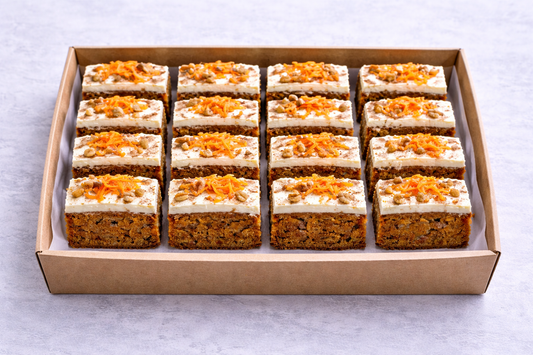 Carrot Cake Slices - Pack of 16