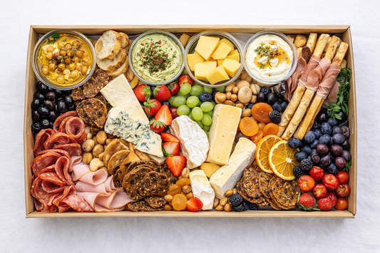 Large Charcuterie and Artisinal Cheese Platter - serves 30