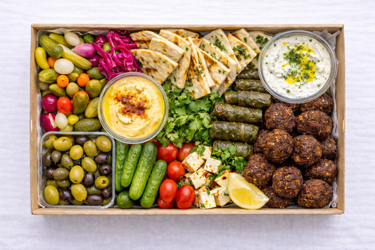 Middle Eastern Mezze Platter (serves 15)