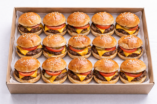 Mini Cheeseburger Platter - Pack of 15