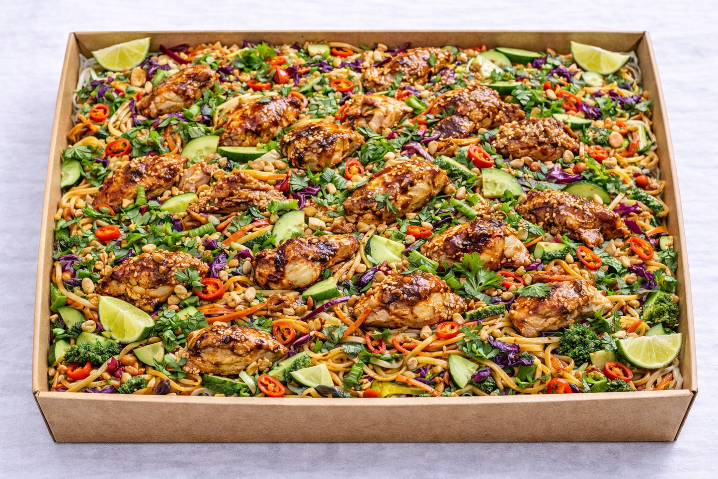Thai Noodle Salad Platter (serves 20)