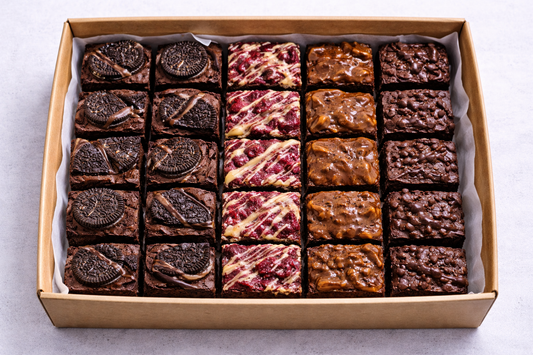 Variety Mini Brownie Platter - Pack of 25