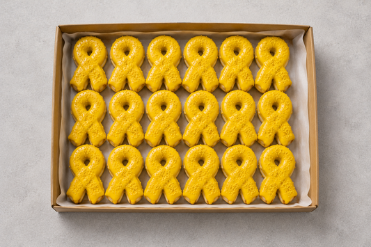 Yellow Ribbon Donuts (Pack of 18)